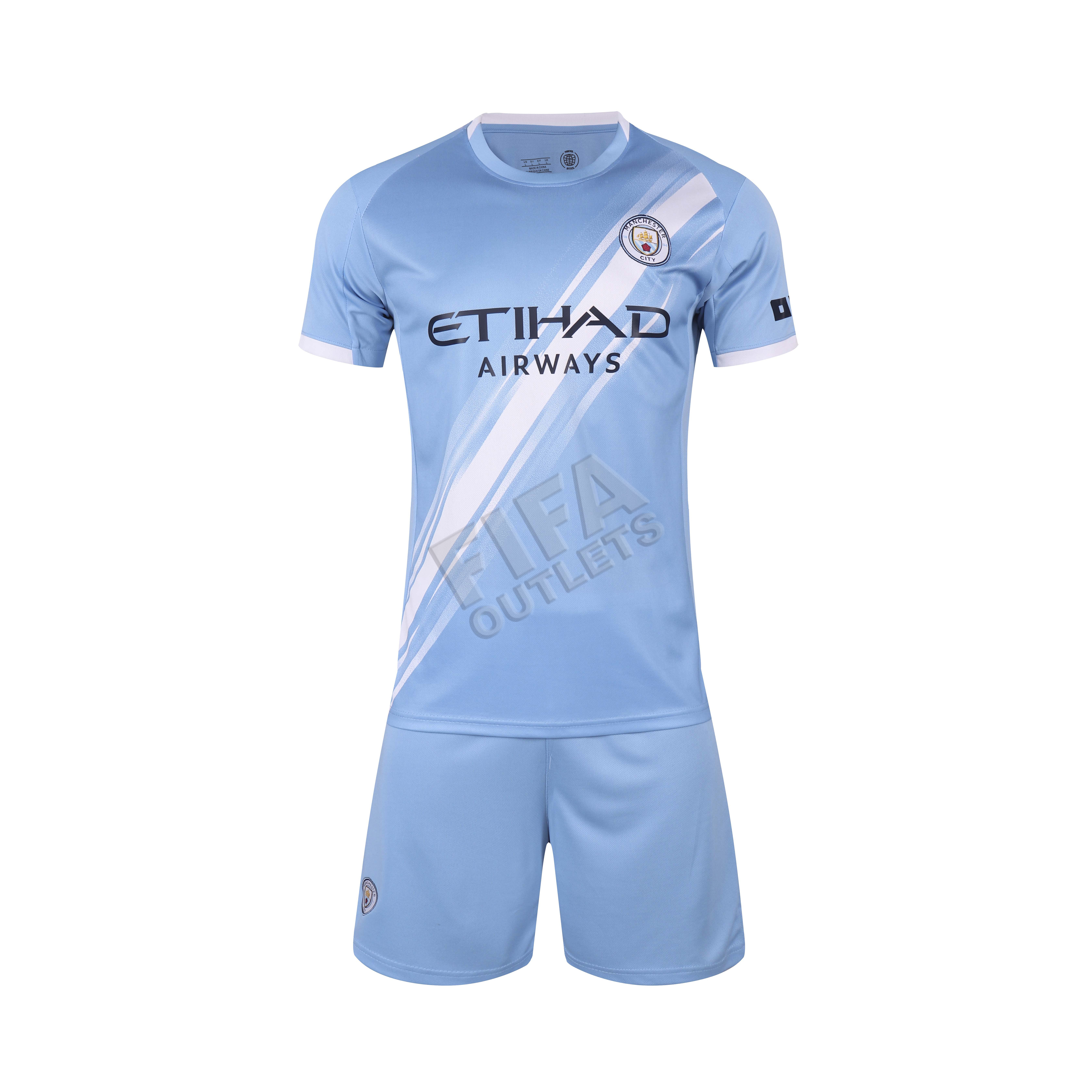 Manchester City 25/26 Home Jersey Set