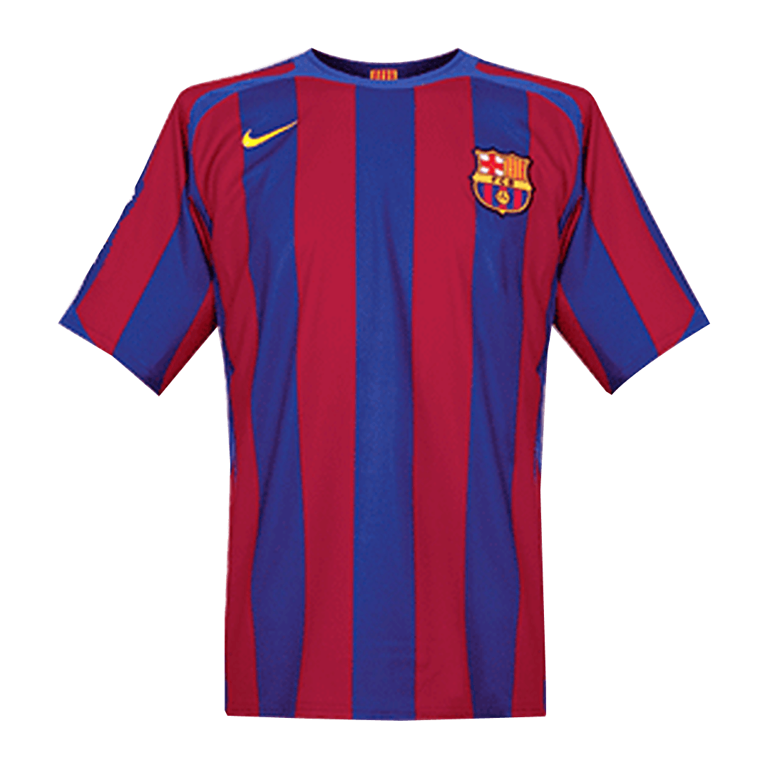 Retro Soccer Jersey Barcelona Home 2005/06 - UCL