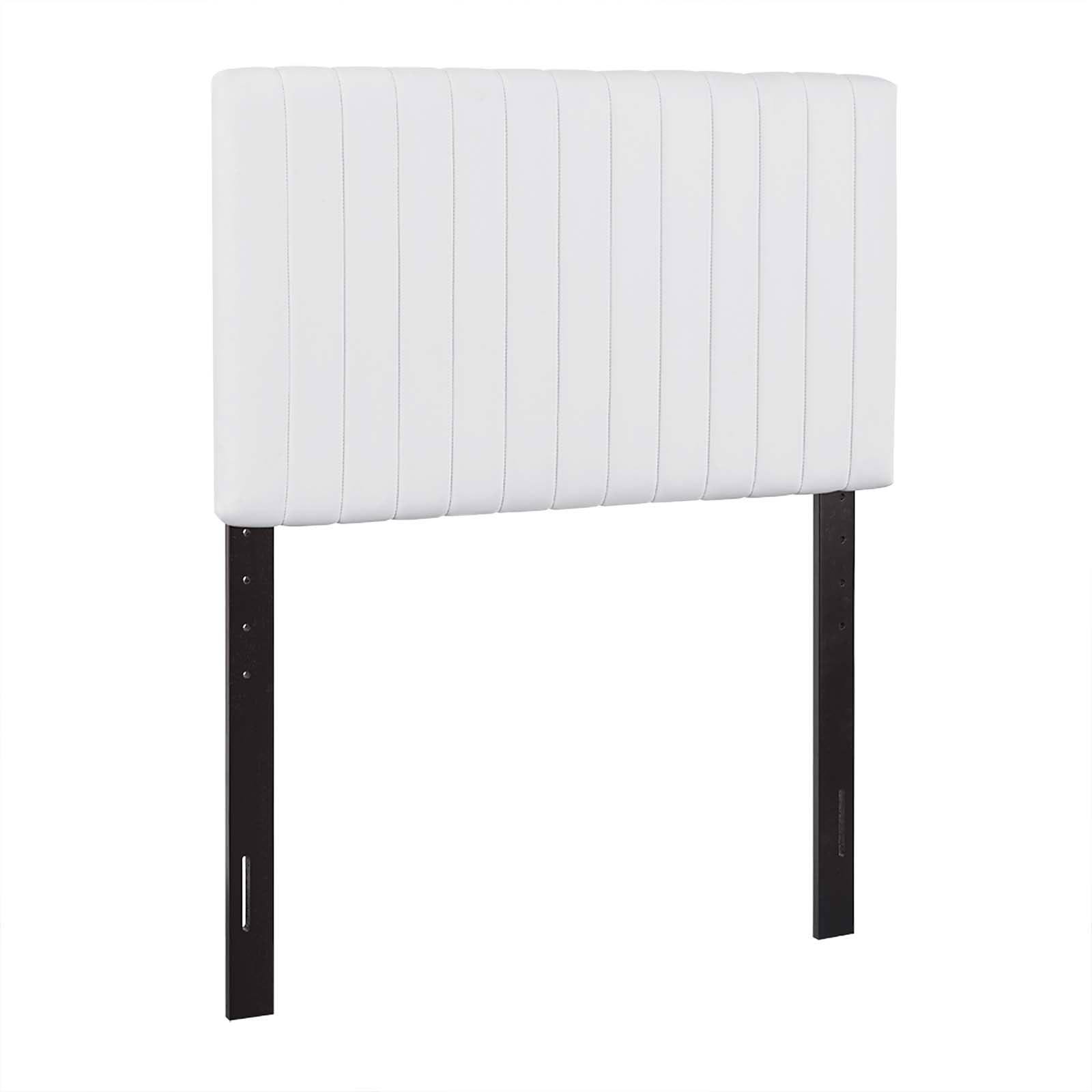 Modway Keira Twin Faux Leather Headboard - White