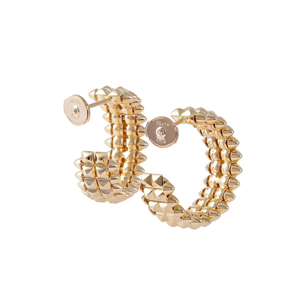 Cartier Crash Do Earrings 18K Rose Gold B8301478