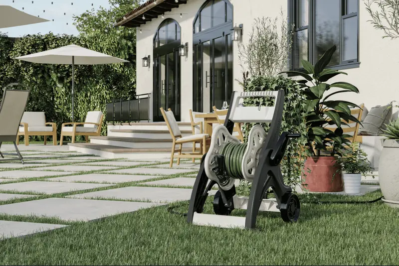 Suncast 175 ft. Hosemobile Hose Reel Cart, Gray