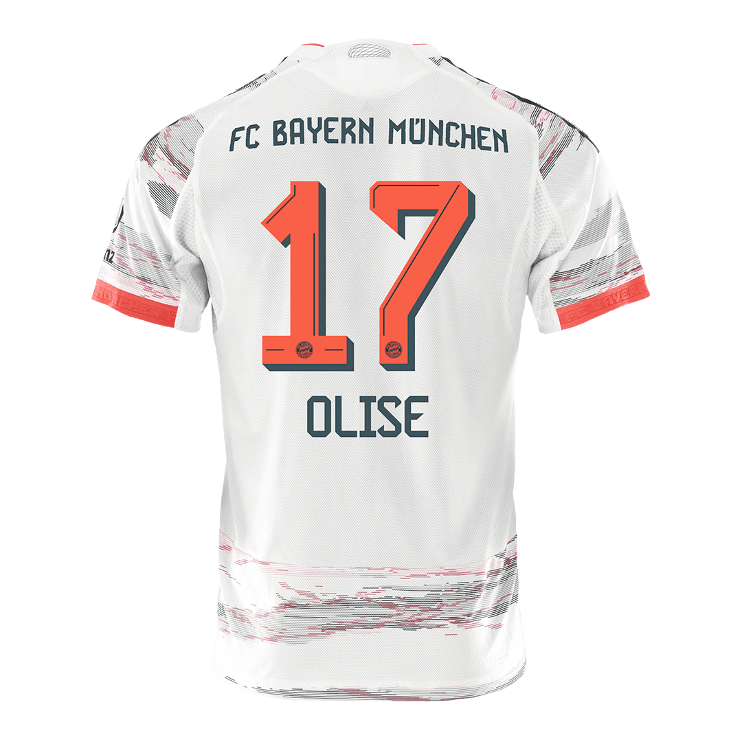 OLISE #17 Bayern Munich Away Player Version Jersey 2025/26
