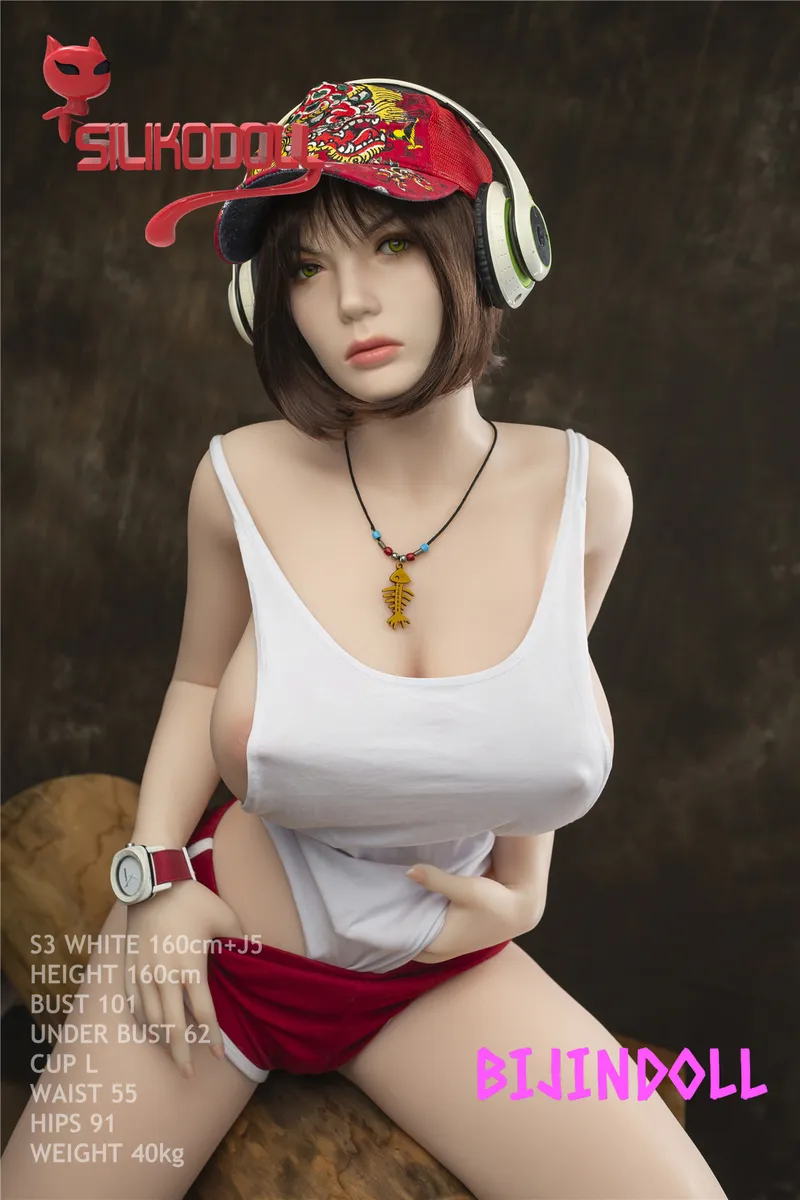 SilikoDoll 160cm L-Cup Silicone Sex Doll Head #J5 Realistic S Series