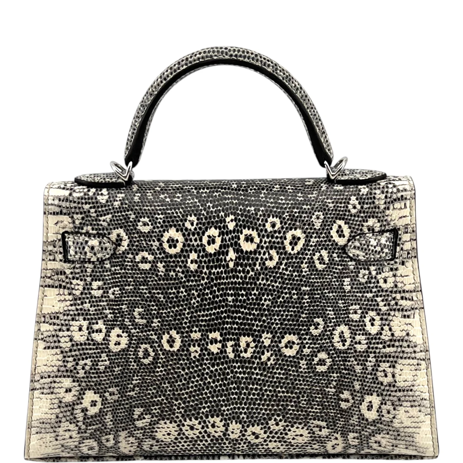 Hermès Kelly Mini II (20) Sellier Ombré Lizard Palladium Hardware