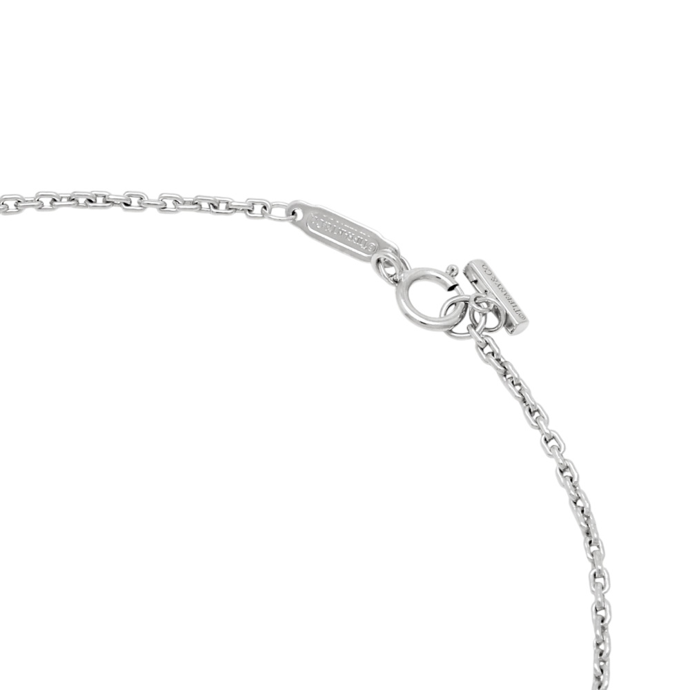 Tiffany & Co. Tiffany T Smile Necklace 18K White Gold Diamond 67513304