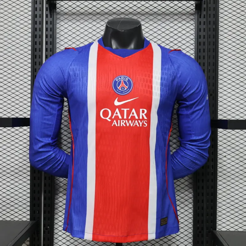 Paris Saint Germain Player Version PSG 26/27 Home Jersey Long Sleeves