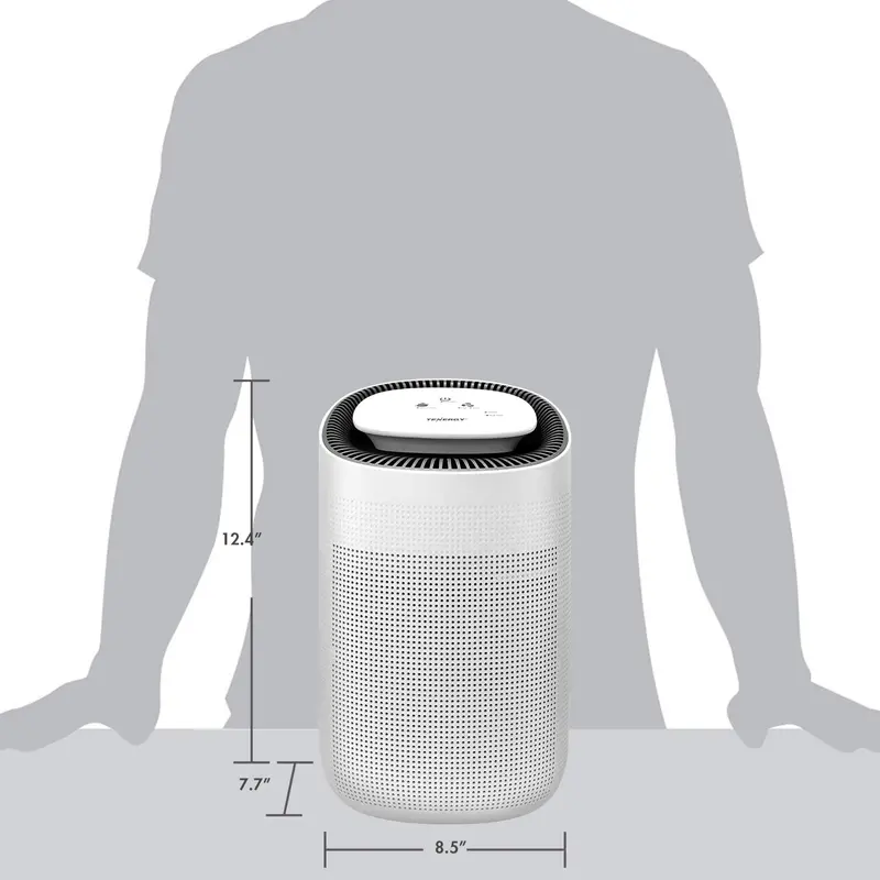 Sorbi 1000ml Compact Dehumidifier – True HEPA Purification, Quiet Operation, Auto Shut-Off for Small Spaces