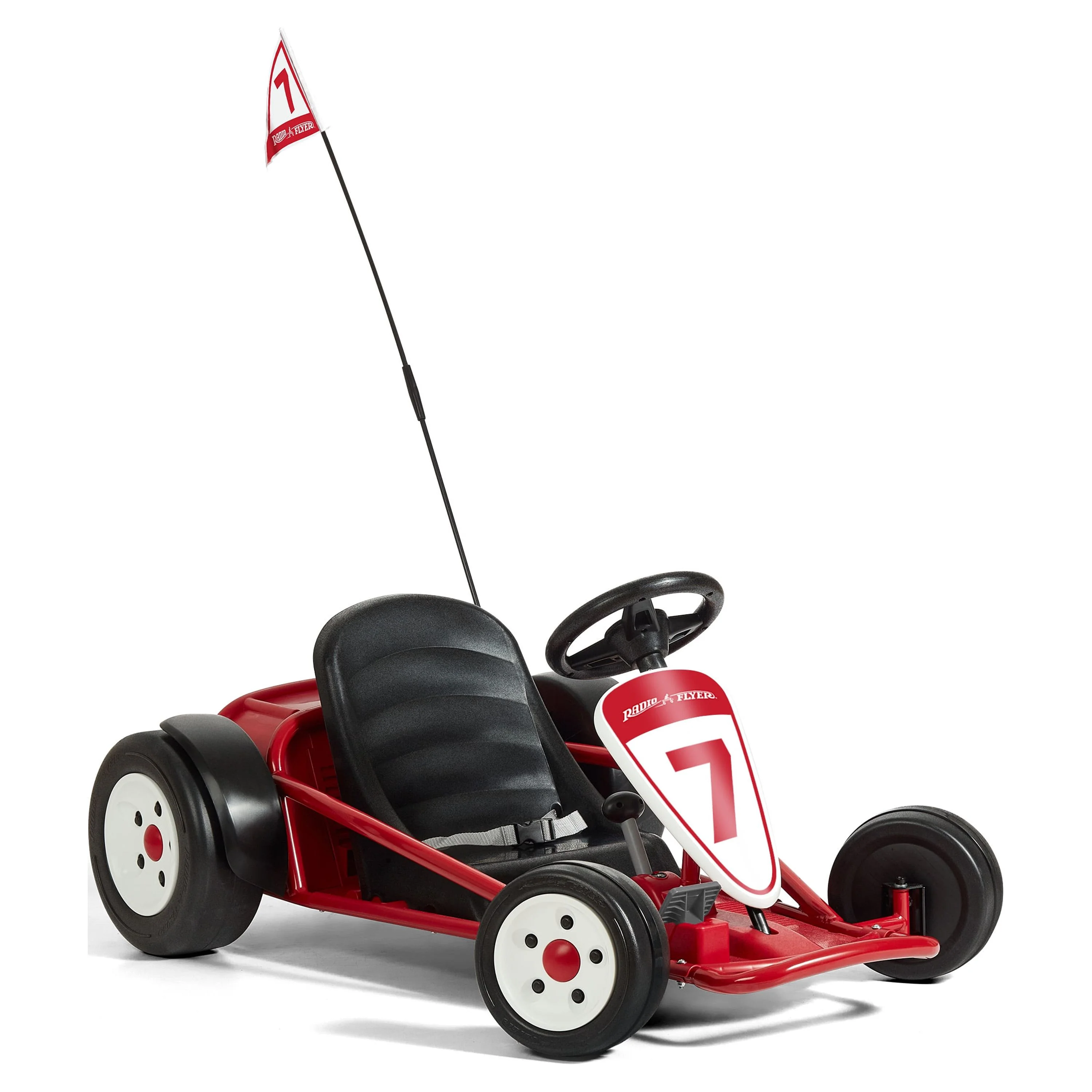 Radio Flyer Ultimate Go-Kart, 24 Volts Outdoor Battery Powered Ride-on Toy, Ages 3-8, Maximum Speed 8mph