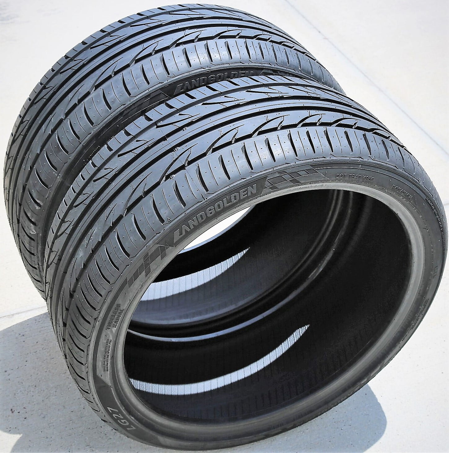 A pair of (2) 245/30R20 ZR 97W XL A/S performance tires
