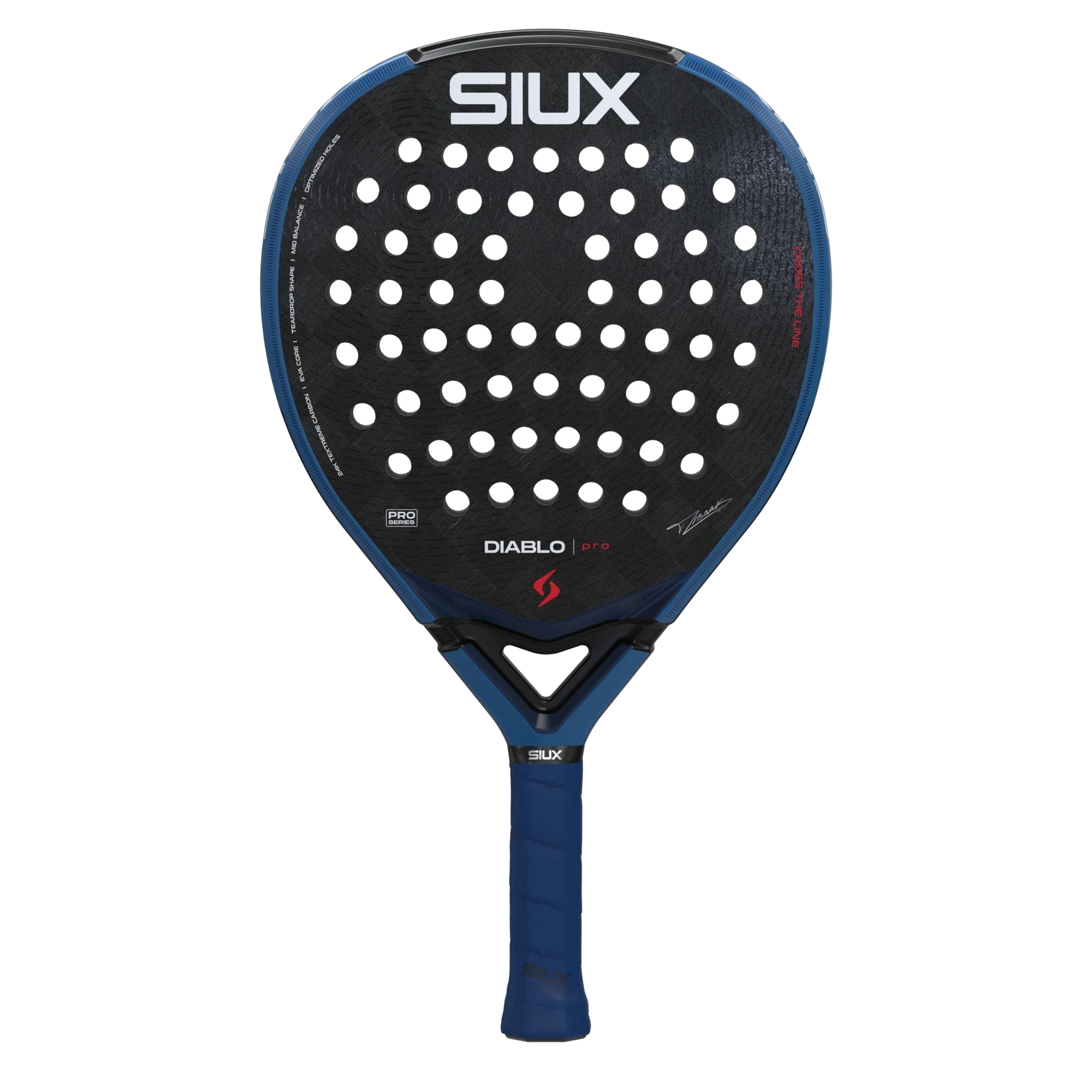 Siux Diablo Pro 2026 Royal Blue Padel Racket