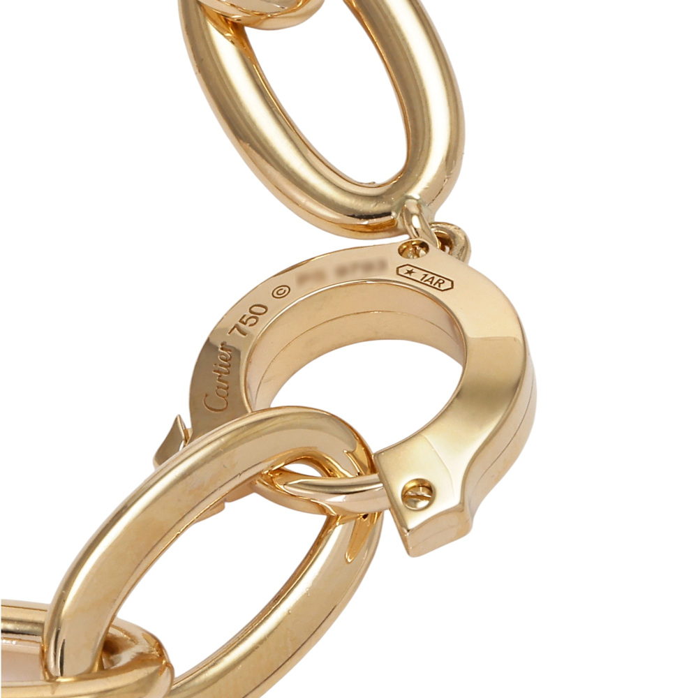 Cartier C Do Necklace 18K Yellow Gold Diamond