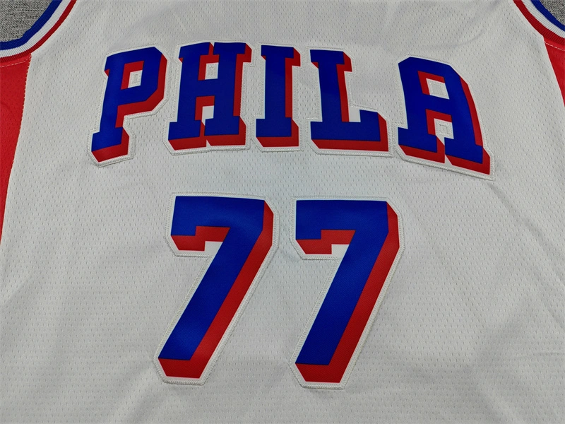 Philadelphia 76ers White V  #77