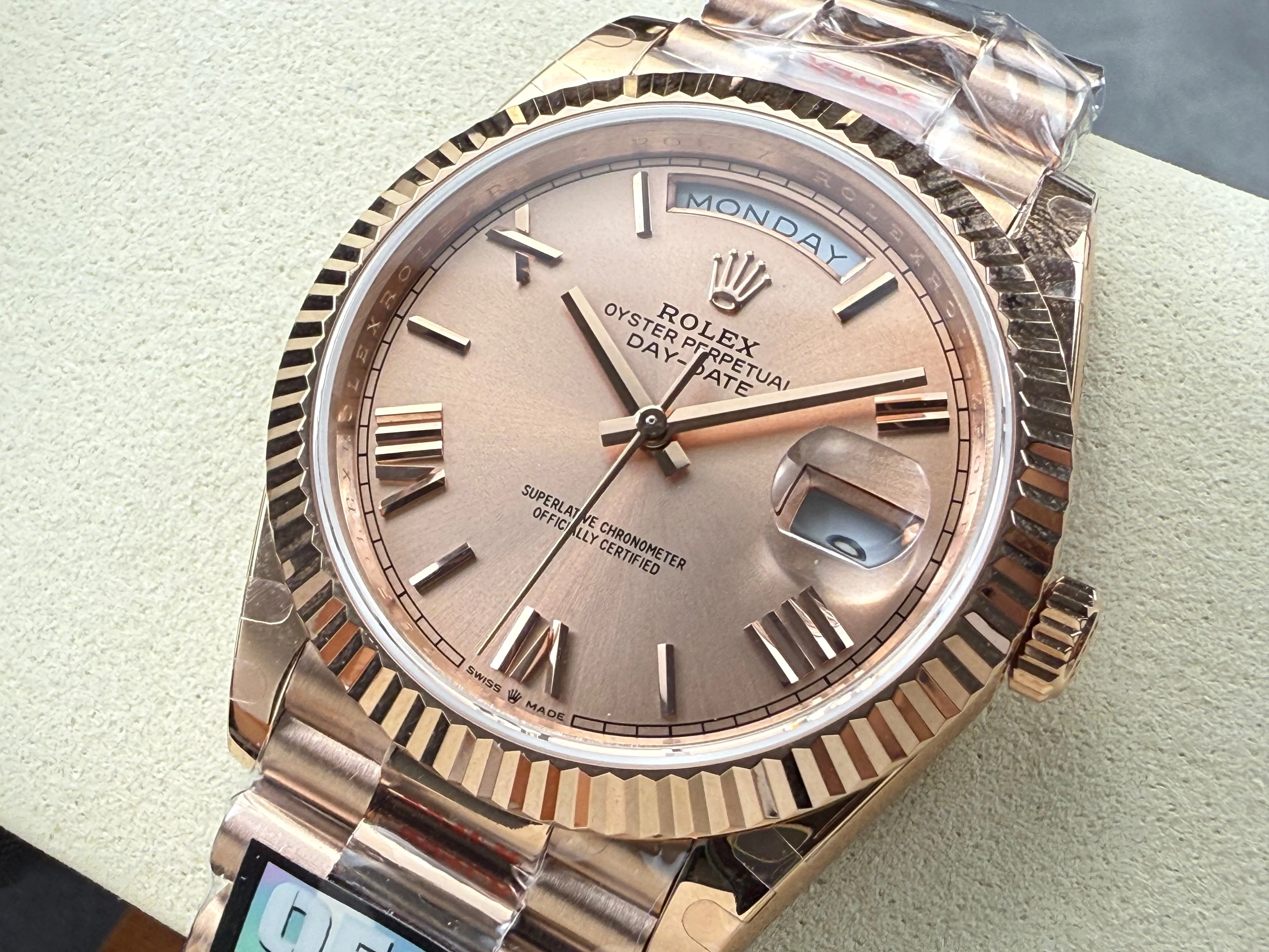 Rolex Day-Date 40mm Pink Gold