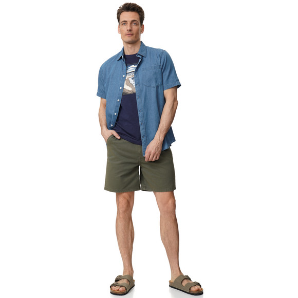 VanVaan Herren Hemd in Jeans-Optik