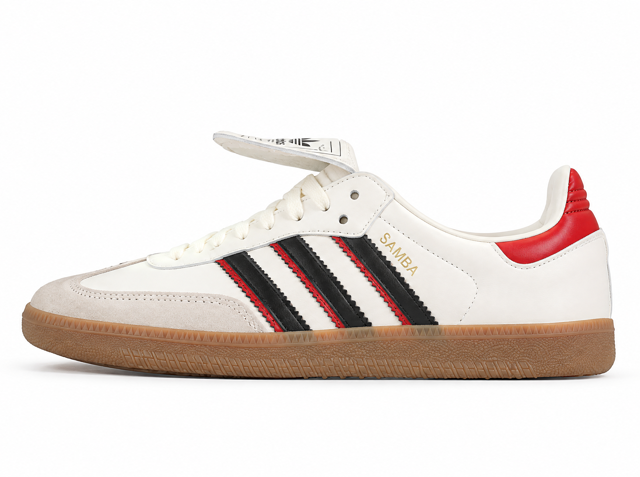 Adidas Samba Lt Cloud White/Core Black/Better Scarlet JQ5124