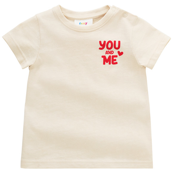 Famy Baby T-Shirt mit Message-Print