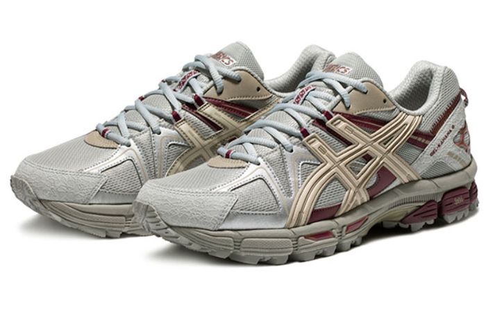 ASICS Gel-Kahana 8 Functional Low Tops Gray Grey Red 1011B109-025