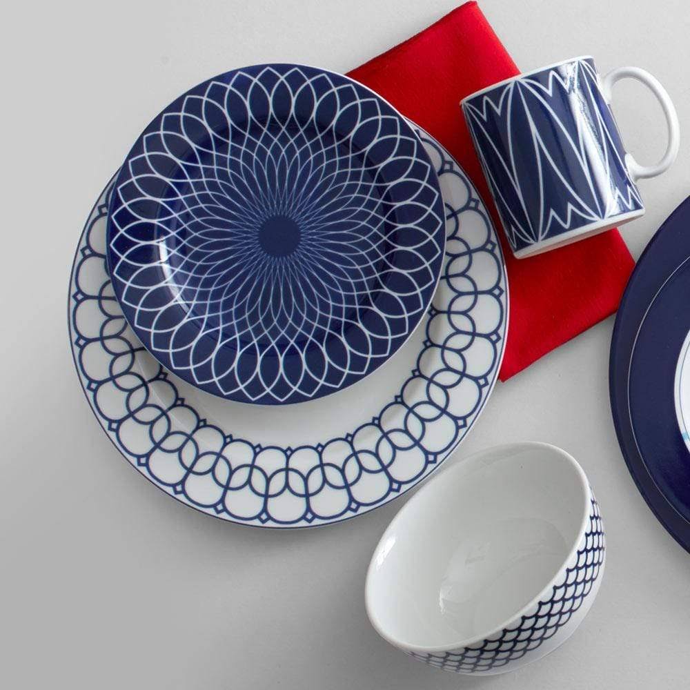 Mikasa Lavina White 4-Piece Place Setting