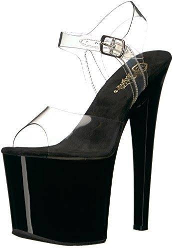 Pleaser - Taboo-708 9 / Clear/Black
