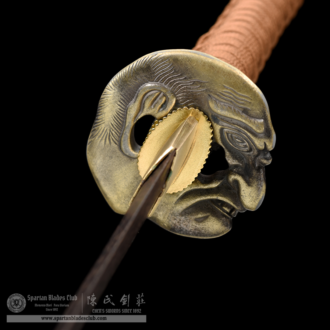 HW48 | On'in | Not Sharpened | Practice Sword | Ninjato | Rosewood Blade | Full-tang | Spartan Blades Club | CHEN'S SWORDS 1892 - Spartan Blades Club - 陳氏劍莊1892
