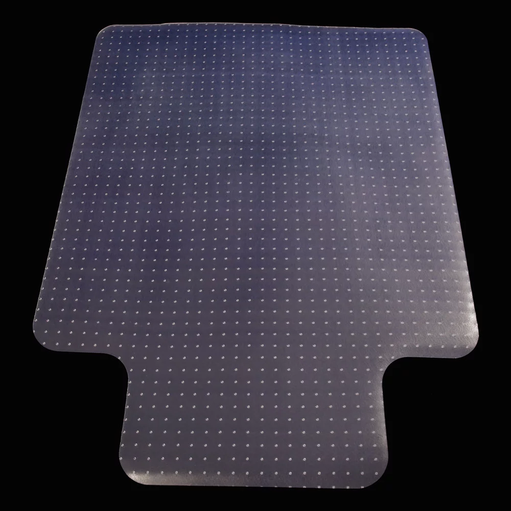 Zimtown PVC Chairmat Floor Protector Desk Carpet Chair Mat Home Office Transparent