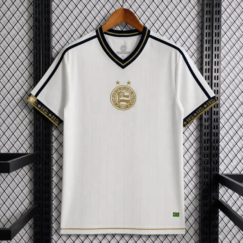 Masculino 26-27 Bahia White Jersey S-4XL