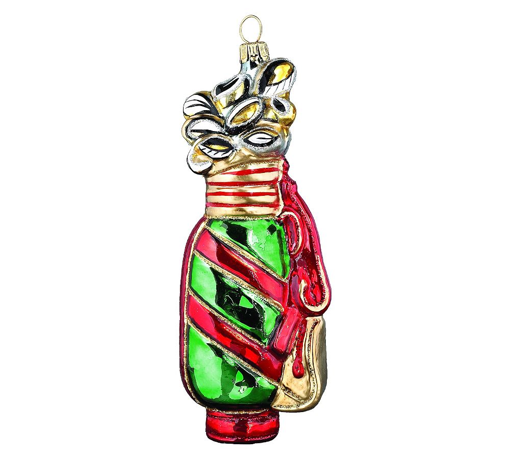 Handmade Heirloom Holiday Golf Bag Ornament  sgtnighsdesigns