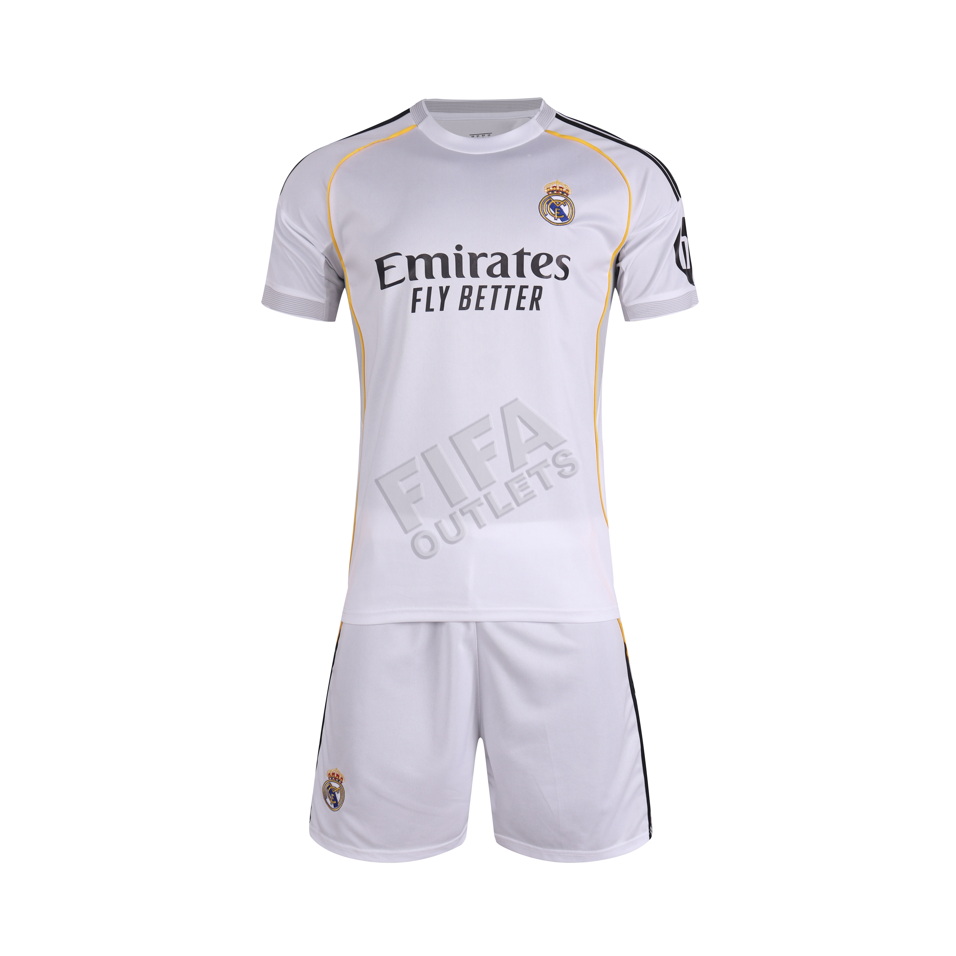 Real Madrid Home Jersey Set 2025-26