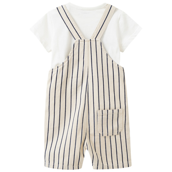 Topomini Baby Set aus Latzhose und T-Shirt
