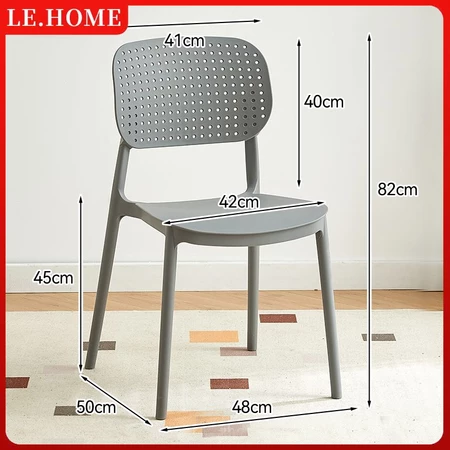 Dining Chair Kerusi Plastik Kerusi Makan Balcony Chair Garden Chair Backrest Chair