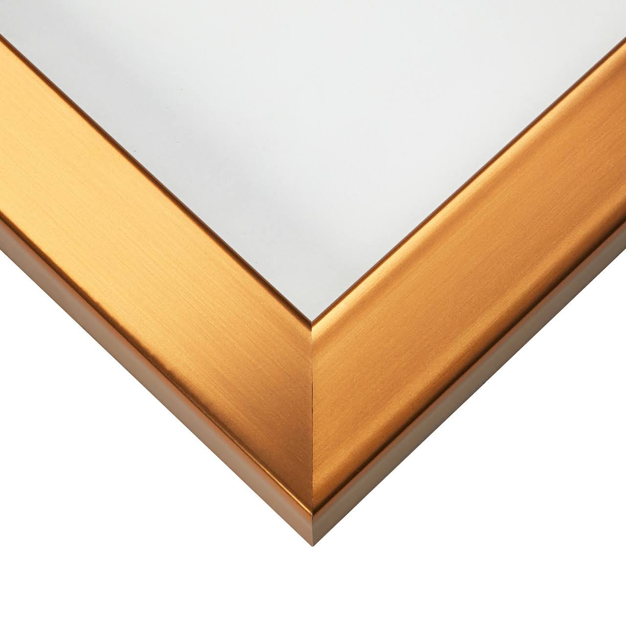 Craig Frames Bauhaus 125 Picture, 12 x 18 inch, Stainless Brass