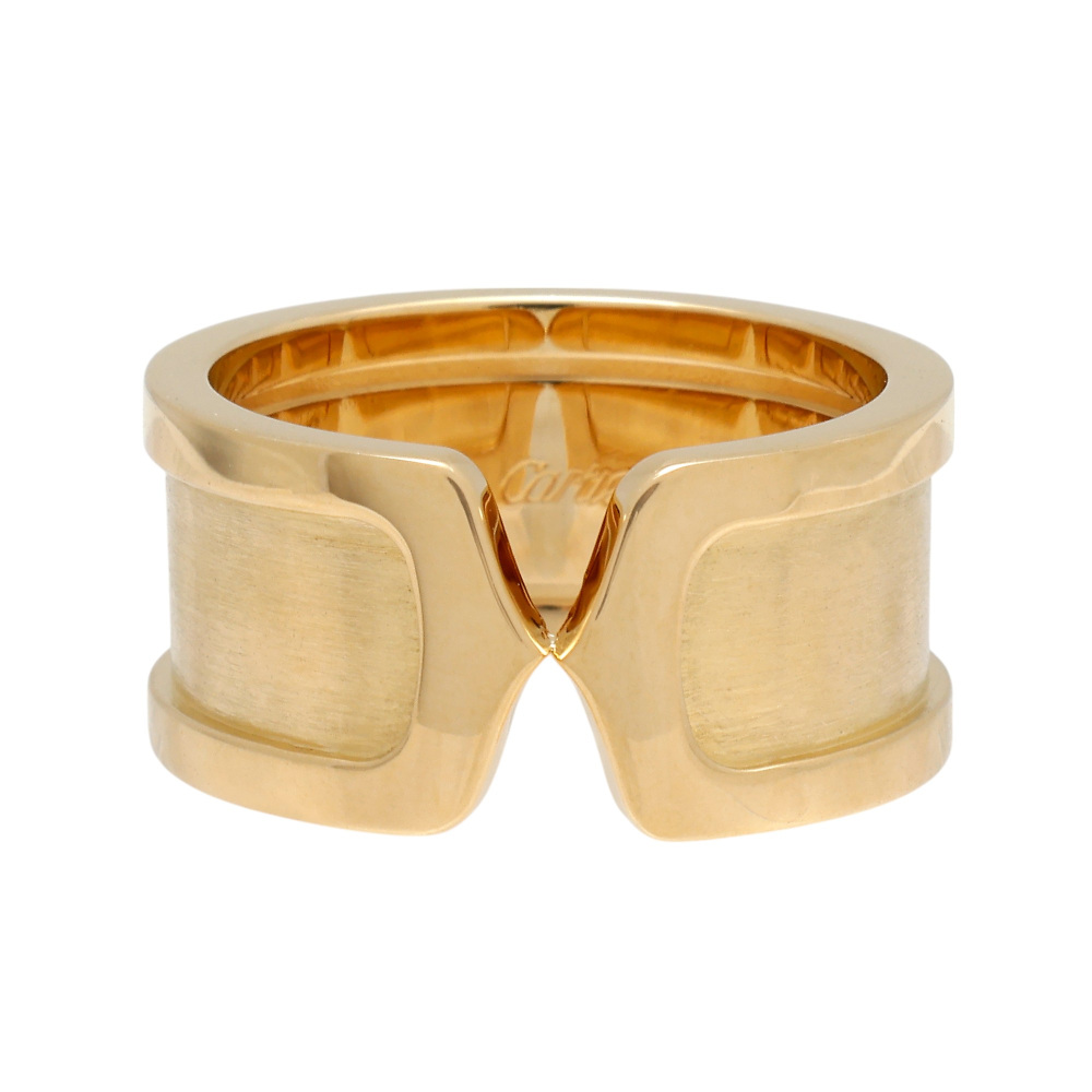 Cartier 2C C Do Ring 18K Yellow Gold