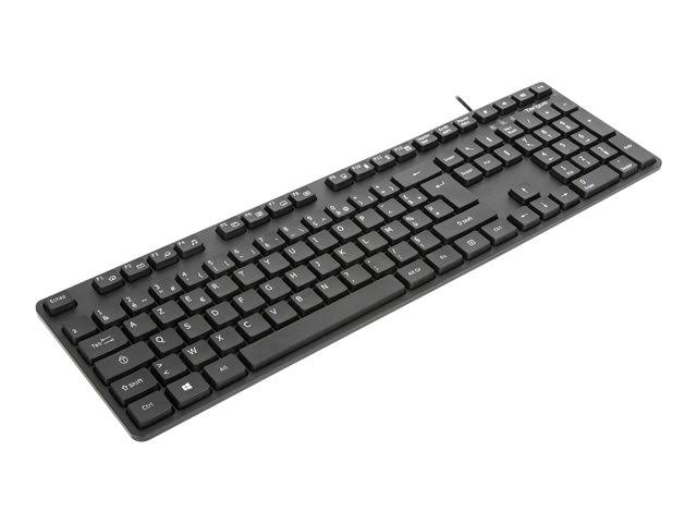 Targus - Keyboard - USB - AZERTY - French - black