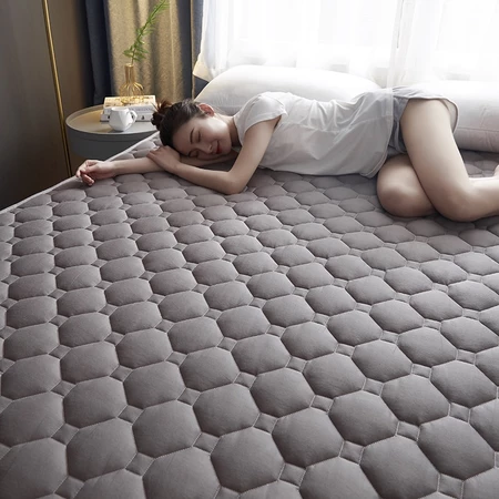 Latex Mattress 9CM Single/ Queen/King Tatami Foldable Mattress Thick Mattress Topper