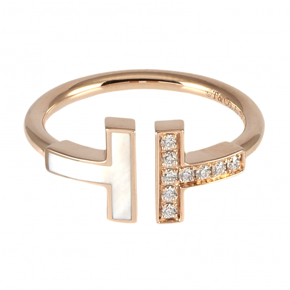 Tiffany & Co. Tiffany T Wire Ring 18K Rose Gold 64027913
