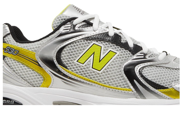 New Balance 530 Retro Silver Yellow MR530SC Casual Running Shoes