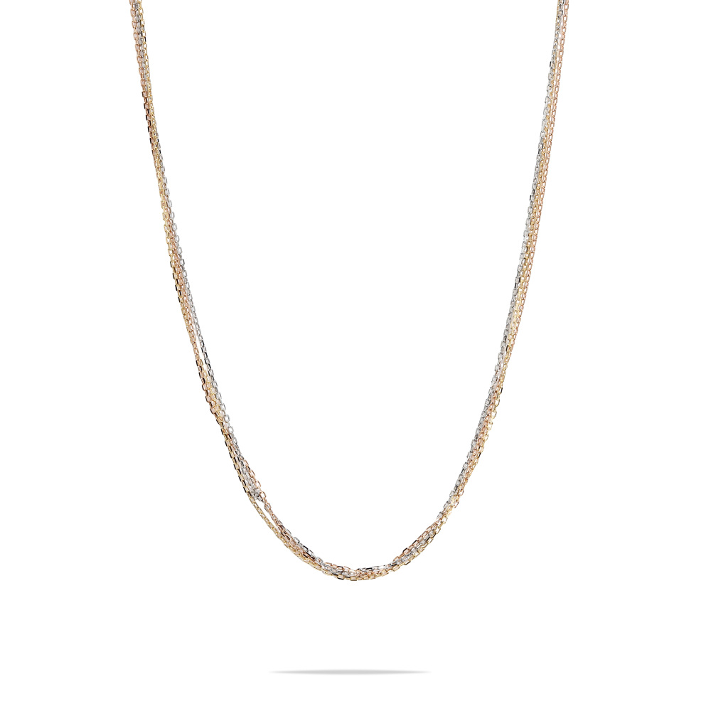 Cartier Trinity Necklace Tri-Gold