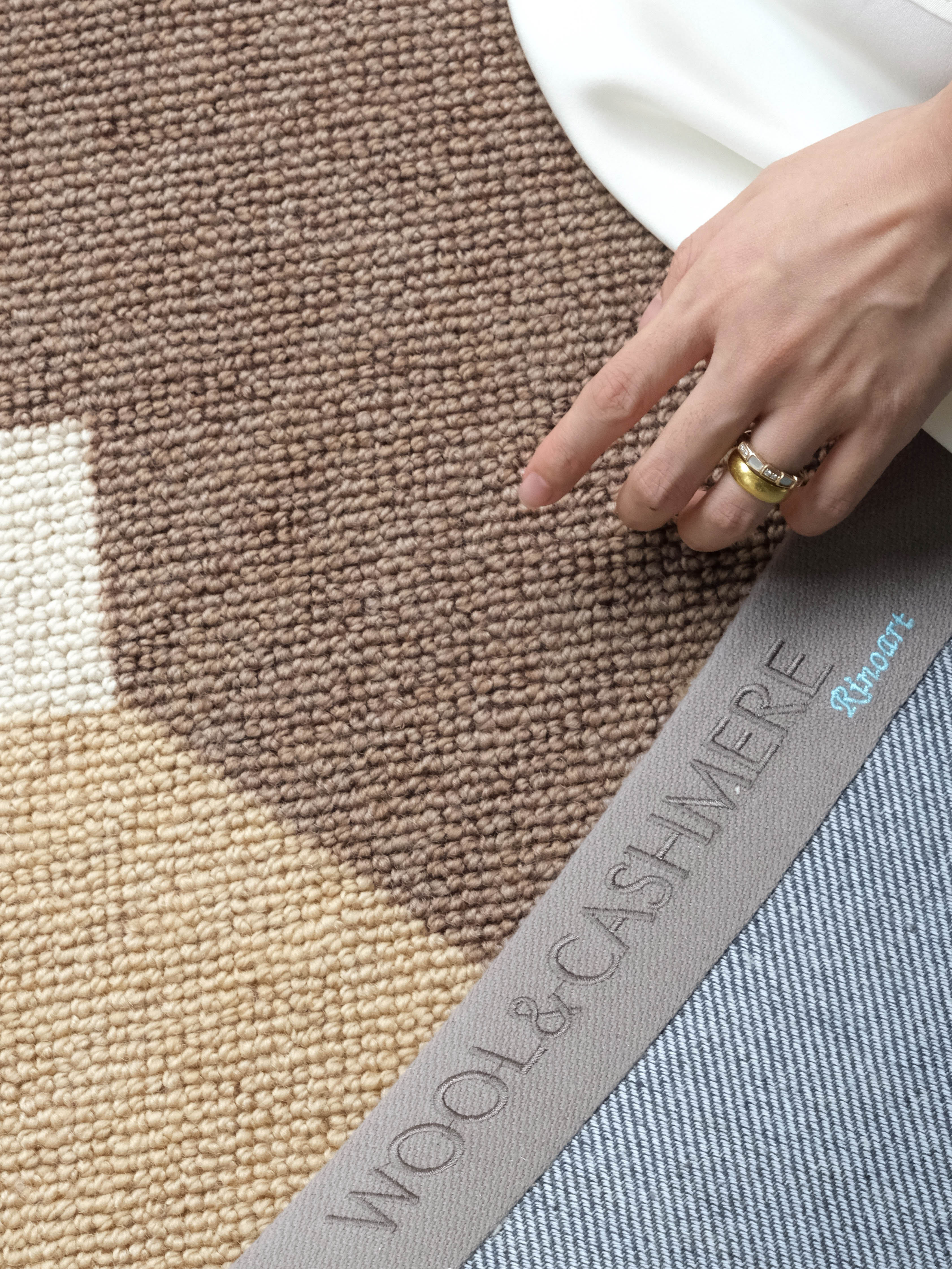 CP057 - Paris Apartment Tile New Color! New Zealand Wool Carpet Living Room Sofa Full Dressing Room Bedside Carpet