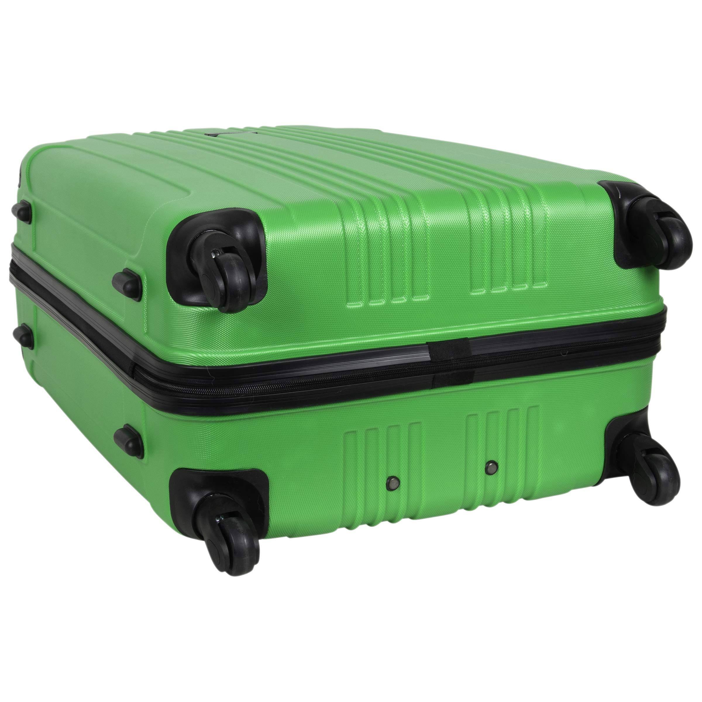 Kenneth Cole Reaction &Out of Bounds& 28-inch Lightweight Hardside 4-Wheel Spinner Checked Suitcase - Multiple Colors (Kelly Gre