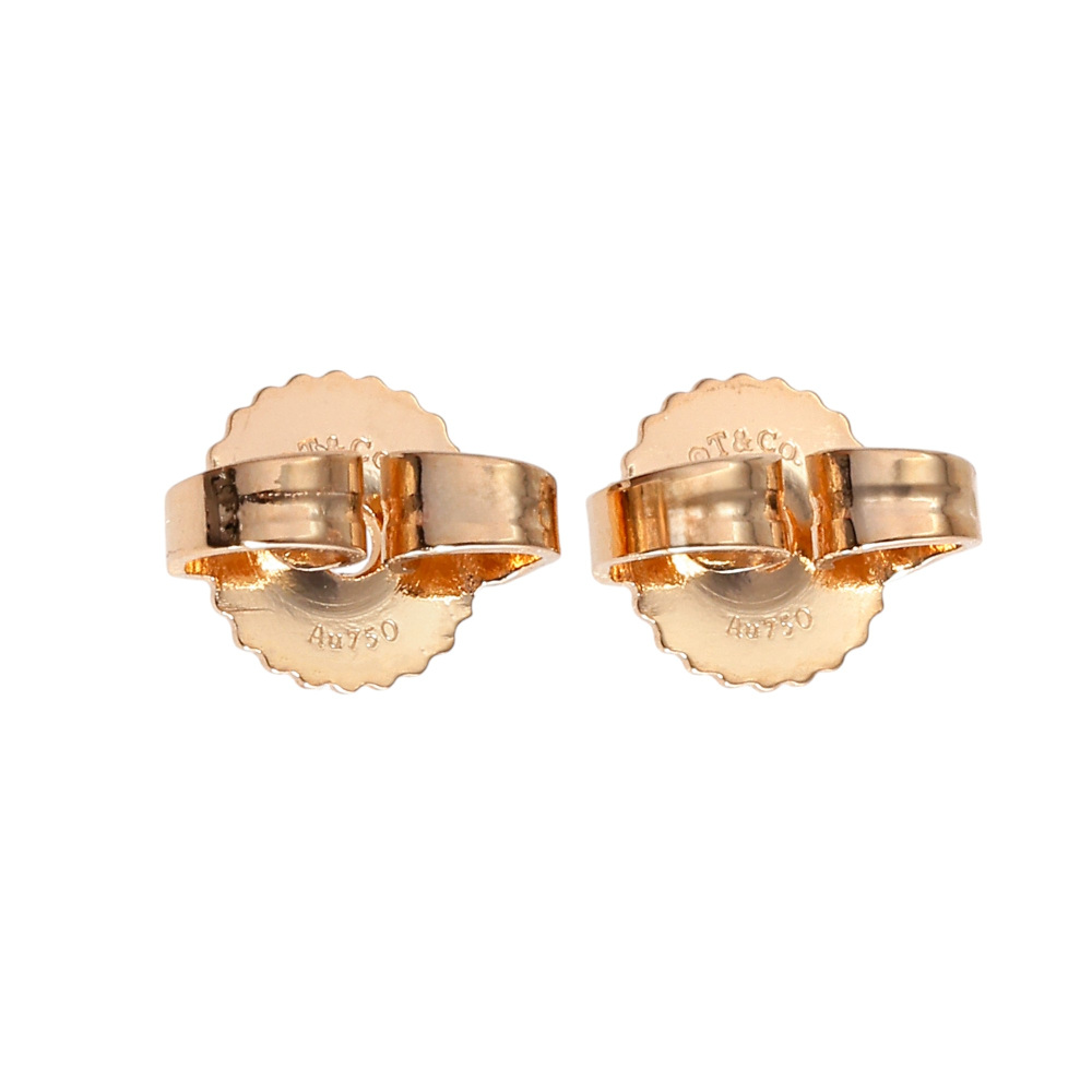 Tiffany & Co. Paloma Picasso Olive Leaf Climber Earrings 18K Rose Gold 60702578