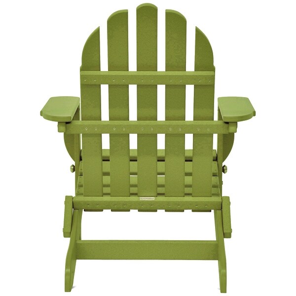 Nelson Recycled Plastic Folding Adirondack Chair by Havenside Home