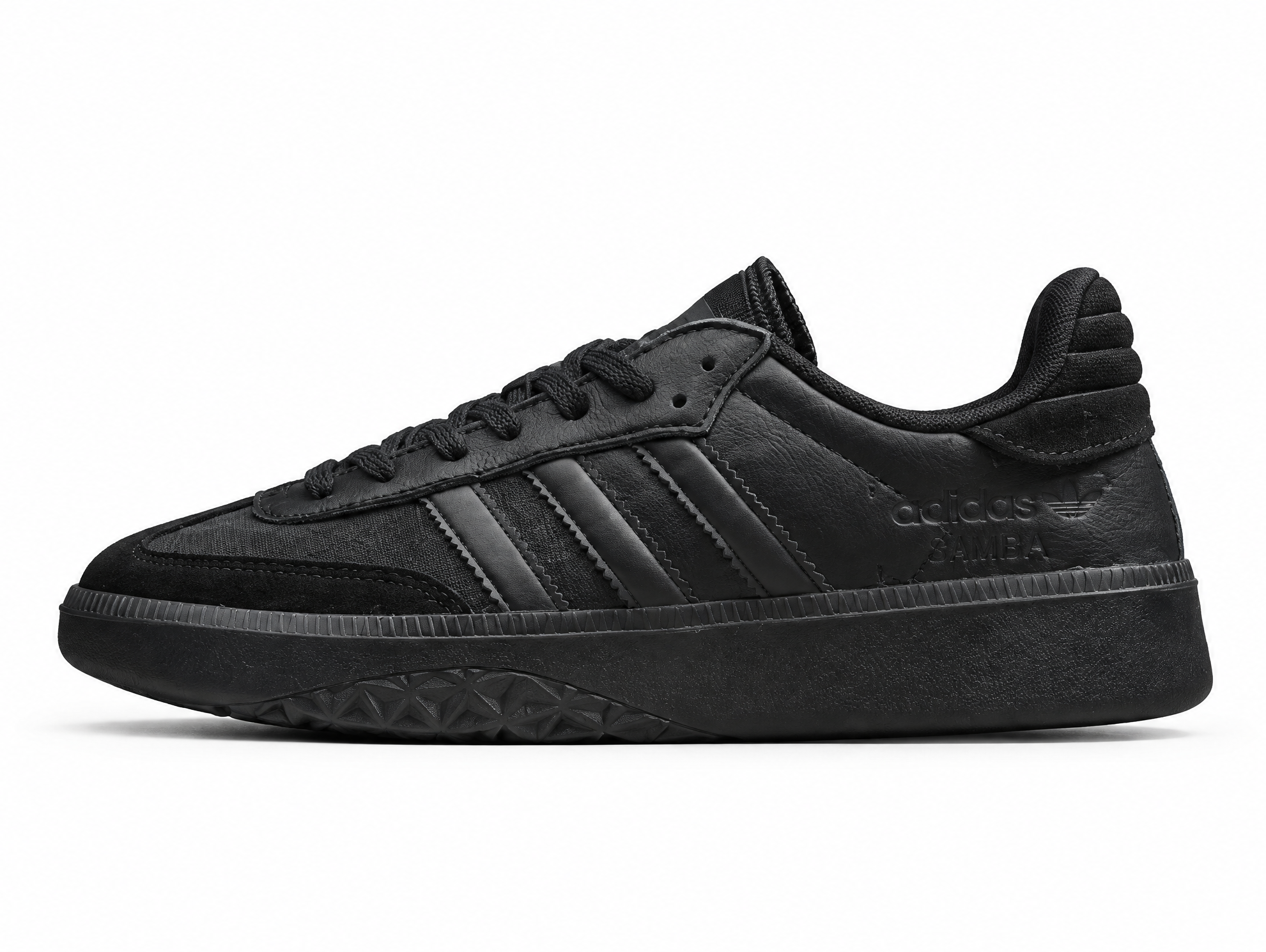 Adidas Samba Rm Shoes Core Black/Core Black/Cloud White BD7672