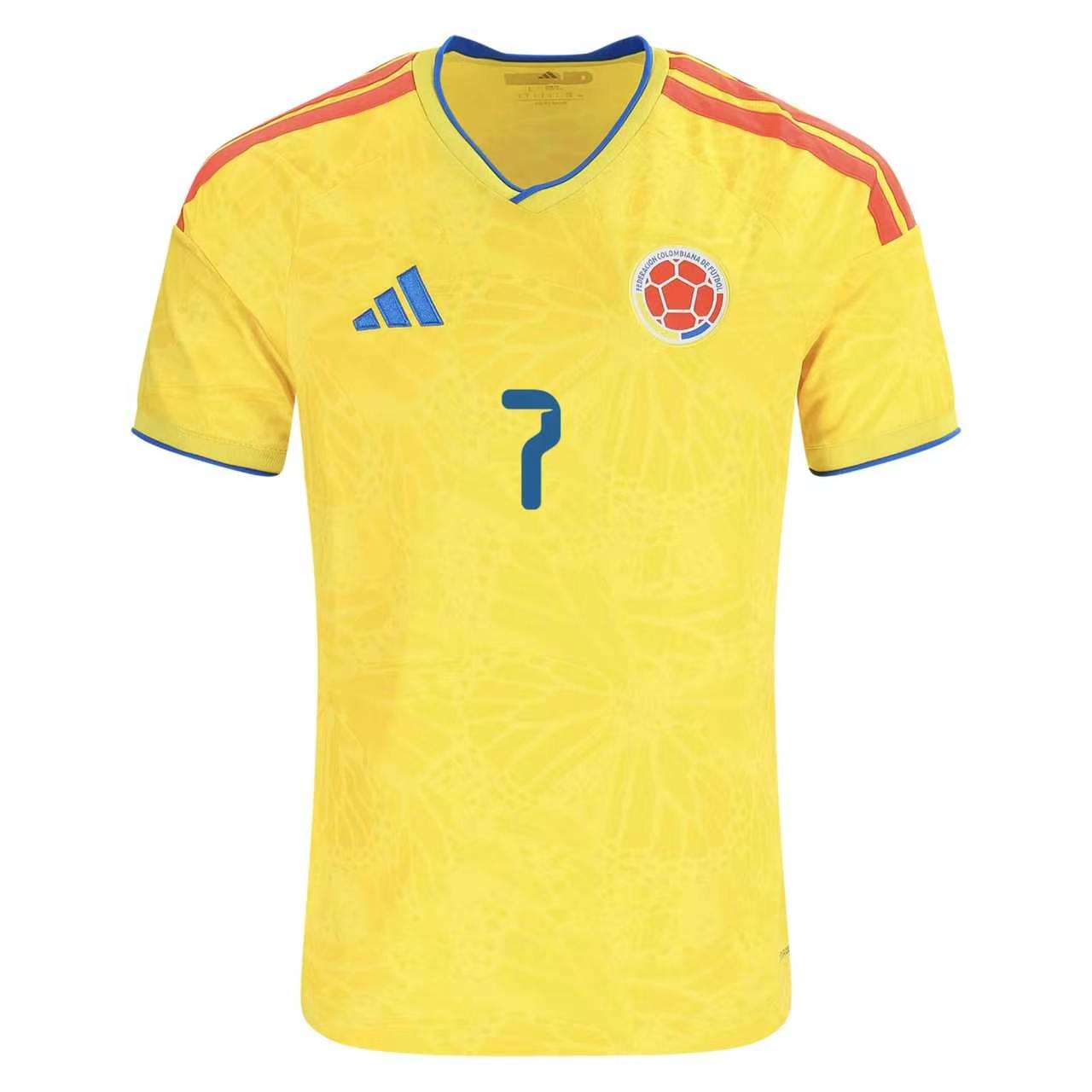 Luis Diaz Colombia 26/27 Home Jersey