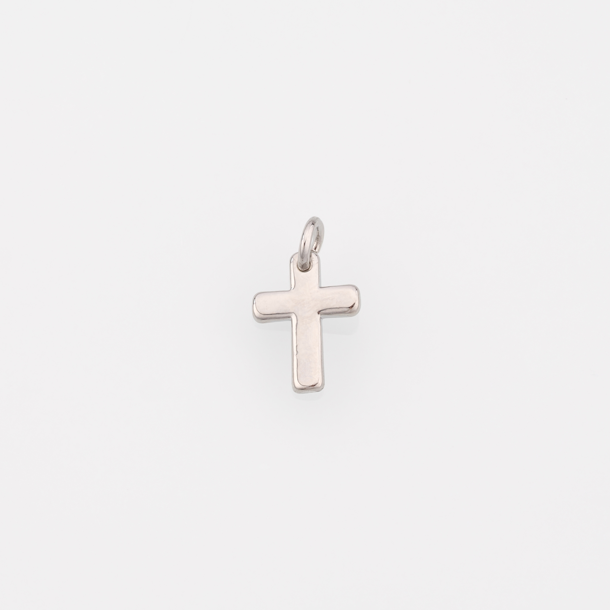 18K Gold Filled Cross Pendant,Cross Charm Earrings Necklace for DIY Jewelry Making Supply