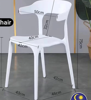 Dining Modern Chair Designer Chair Dining Chair with Comfort Arm Rest Back Rest kerusi makan dining chair