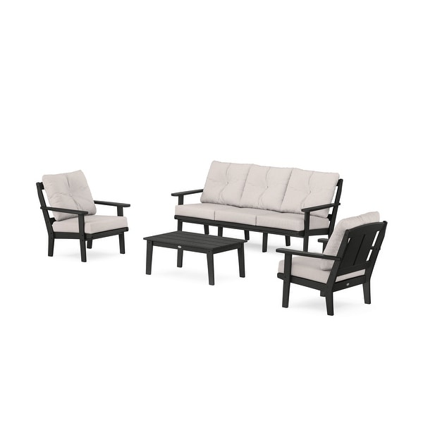 POLYWOOD Mission 4Piece Deep Seating Set with Sofa