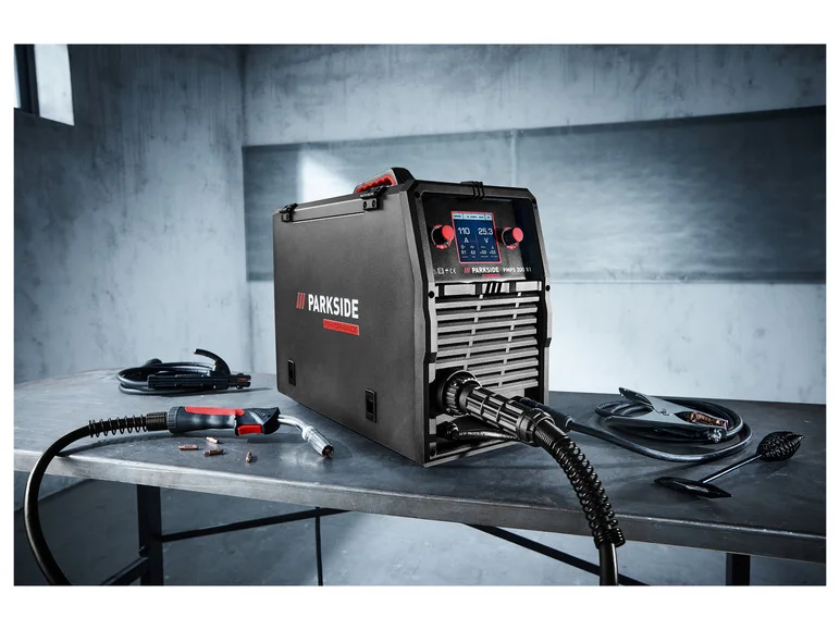 PARKSIDE PERFORMANCE® Poste à souder avec technologie double pulsée PMPS 200 B, 200 A