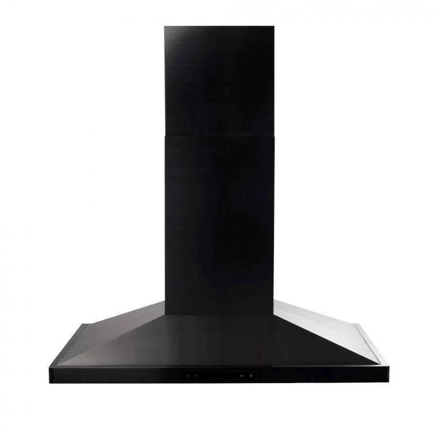 ZLINE 30 in. Island Mount Range Hood in Black Stainless Steel (BSGL2i-30)