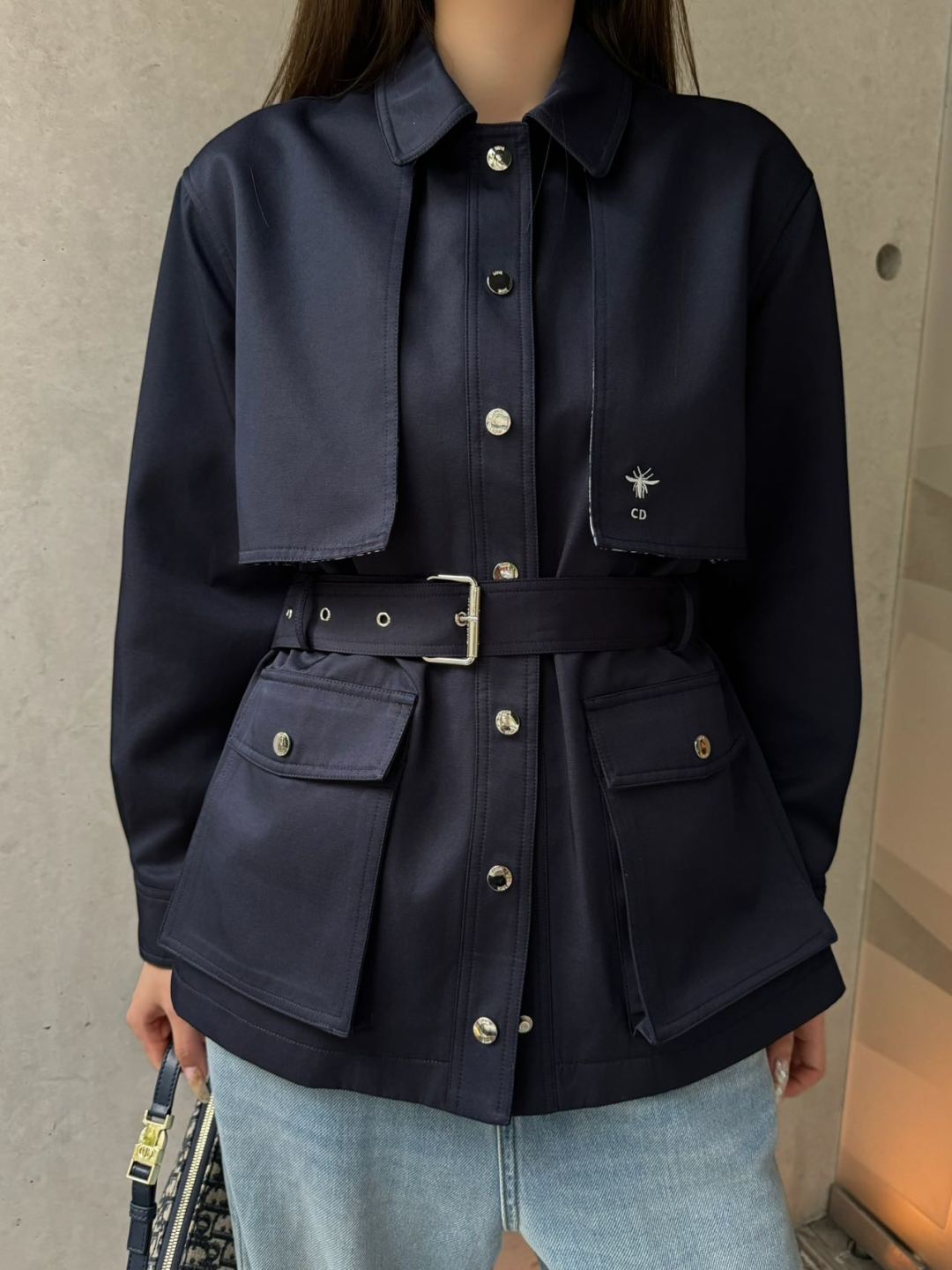 Dior's new Early Fall lapel belted trench coat - cnluxepick