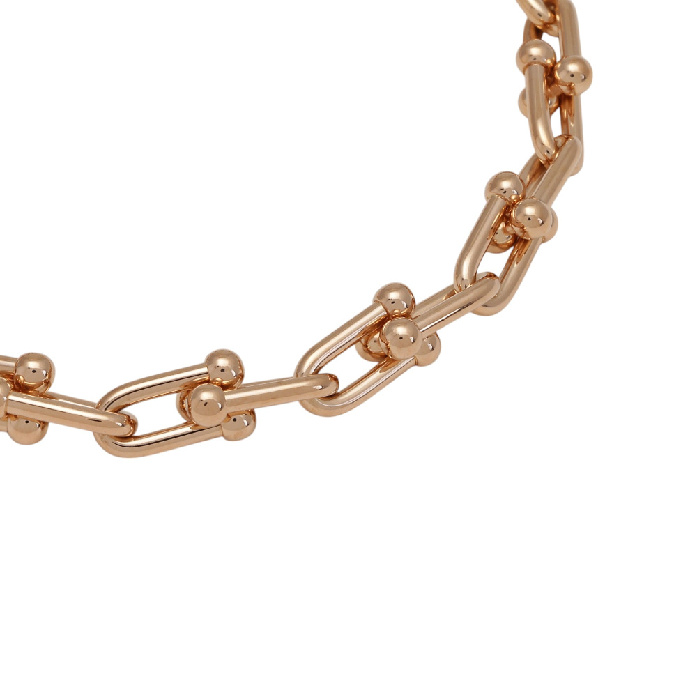 Tiffany & Co. Hardware Link Bracelet 18K Rose Gold 60153080
